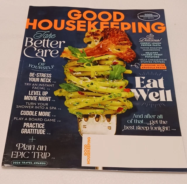 GOOD HOUSEKEEPING MAGAZINE January/February 2024 Eat Well Take Better