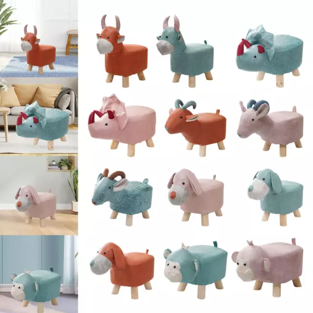 Animal Footstool Foot Stool Footstool Shoe Changing Chair Multifunctional Lovely