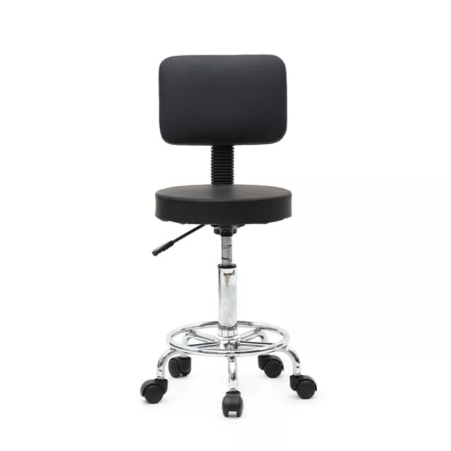 Adjustable Salon Spa Swivel Stool Massage Beauty Hairdresser Chair with Backrest