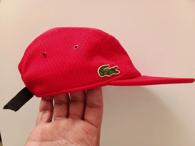 Casquette Beret Lacoste Rouge Casquette Lacoste Rouge Pallas Cuir