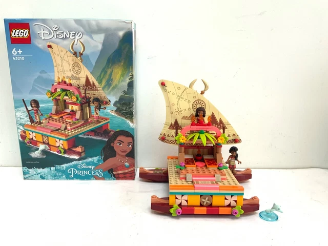 LEGO DISNEY PRINCESS 43210 Moana's Wayfinding Boat, Complete Boxed ...