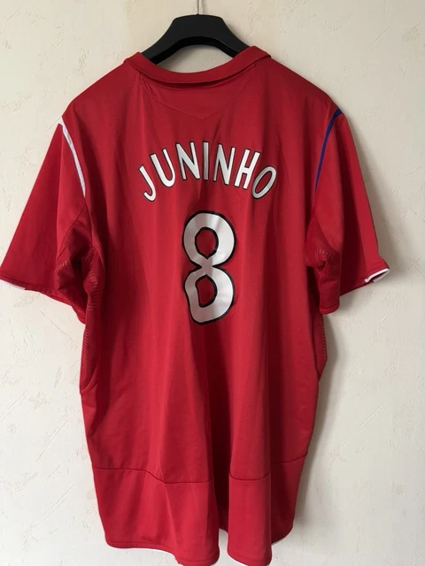 Maillot Lyon vintage domicile N°9 ELBER 2004-2005
