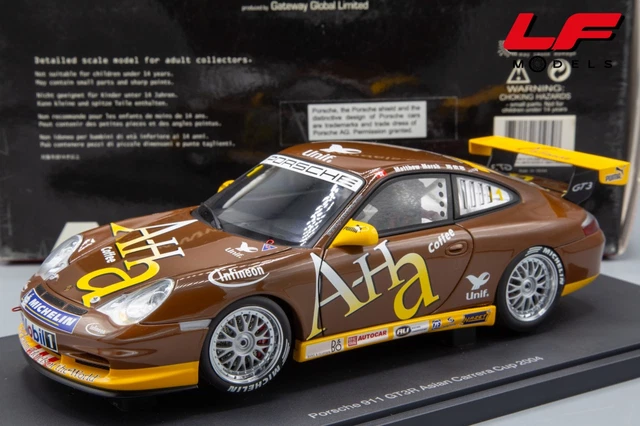 Porsche 911 GT3 Asian Carrera Cup 2004 Autoart 1/18, édition Picca Rookie Of The Year