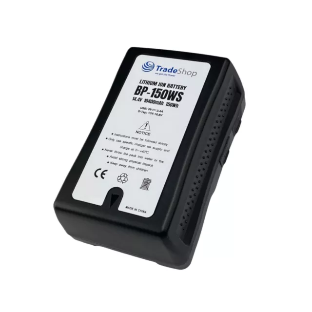 Akku 150Wh 10400mAh 14,4V für Sony PVM-9L2 BVM-D9H1U BVP-7 BVW-400 BVW-590