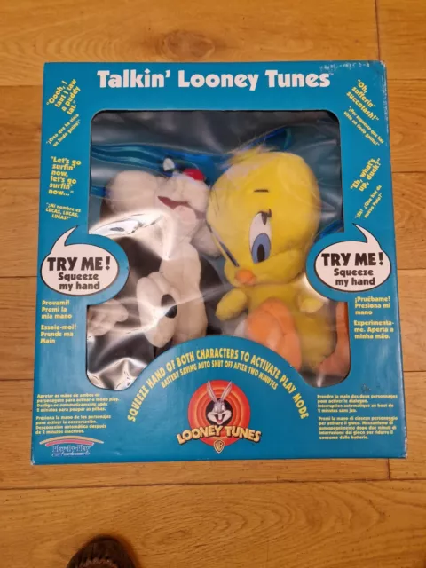 Talkin Looney Tunes WB Sylvester Tweety used In Original Box