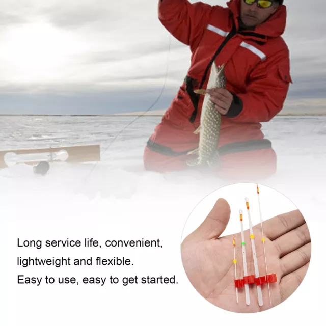 (130mm)Ice Fishing Pole Tip Lightweight Winter Fishing Pole End Easy To Hook