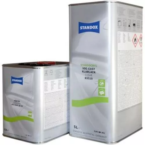 Standox 2K VOC Easy set vernice trasparente con indurente 2K VOC Easy 20-30 normale 7,5 litri