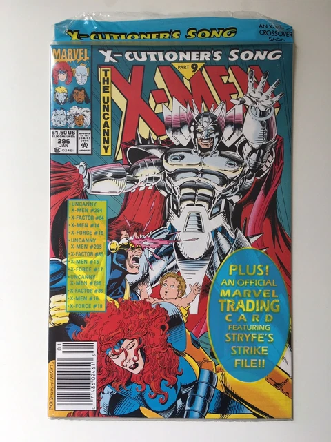 The Uncanny X-Men Vol 1 #296 Marvel Comics Jan 1993 Polybagged Newsstand MT BIN