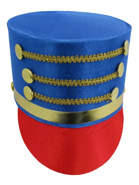 Drum Band Hat Toy Soldier Hat Costume Headband Kids Nutcracker Hat  Accessories