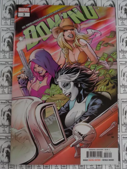Domino (2018) Marvel - #3, Greg Land CVR, Gail Simone/David Baldeon, NM