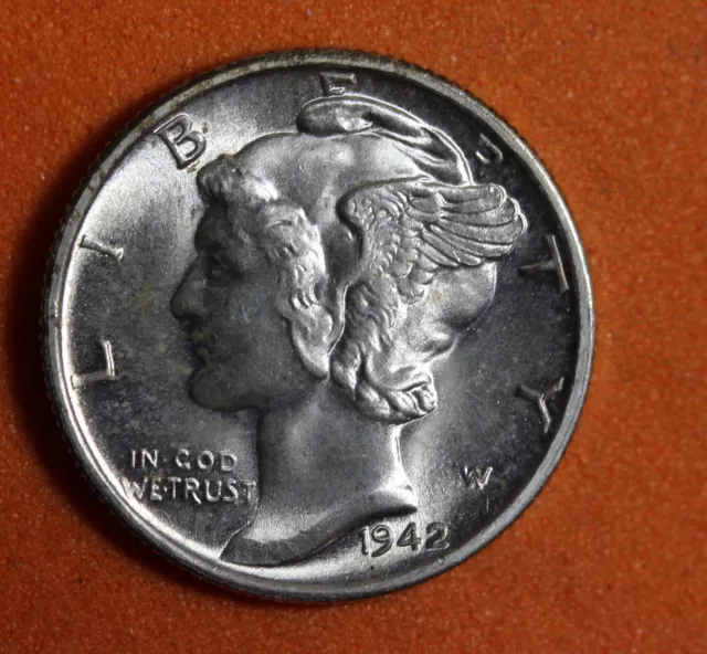 Estate Find 1942  S- Mercury Dime!  #K35990