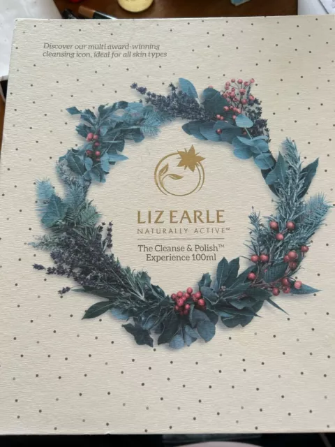 Unbenutzt Verpackt Liz Earle 100Ml Reinigen & Polieren & 2 Tücher