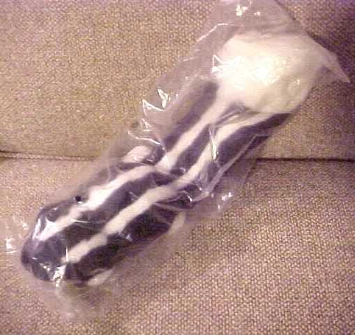 Plush Skunk Backpack Buddy with Zippered Compartment in Long Tail