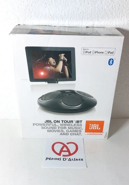JBL On Tour XT ONTOUR XT BLKE/WHTE: Diffusore Portatile Per Lettori Mp3 Ipod Con Telecomando 1432it - Foto 2