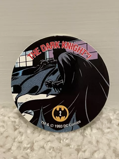 Skycaps BATMAN 1994 #2 The Dark Knight POG Milk Cap