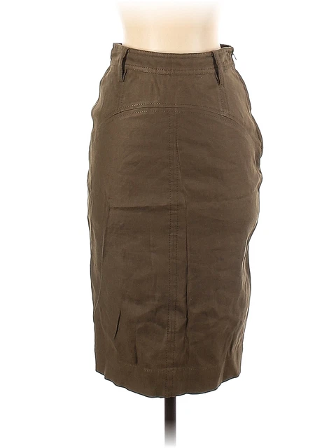 Diane von Furstenberg Women Green Casual Skirt S