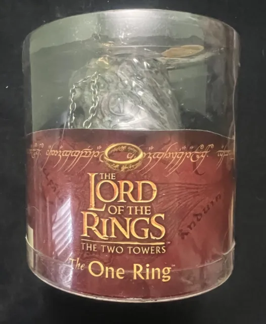 Lord of the Rings: Two Towers The One Ring in Light-up Base New In Box