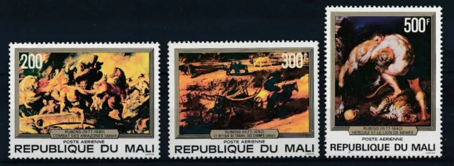 [BIN14791] Mali 1978 Painting Airmail good set of stamps very fine MNH