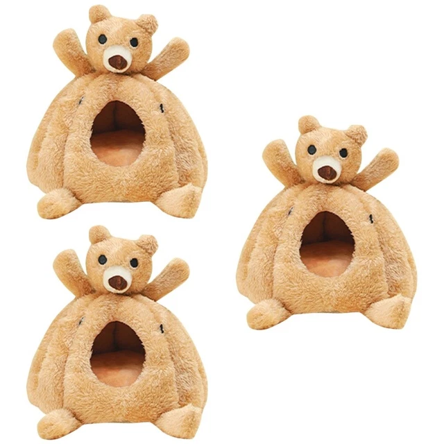 3x Dekorative Zarte Schöne Hamster Zubehör Hamster Hütte Für Decor Hamster Hause