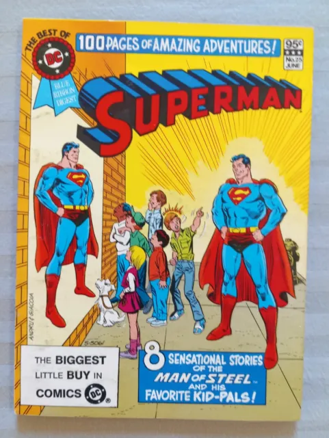 Best Of Dc Blue Ribbon Digest #25, Superman, 1982
