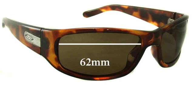 SFx Replacement Sunglass Lenses fits Smith Projekt - 62mm Wide