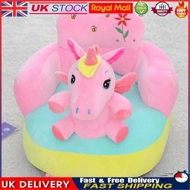 Cartoon Child Stool Cover Non-slip Animal Toddler Seat Mat Unisex for Boys Girls