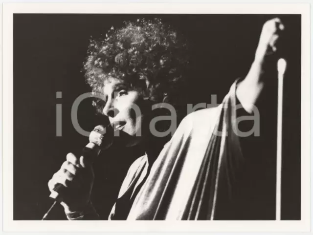 1985 ca ITALIA MUSICA - Ornella VANONI Ritratto della cantante - Foto 24x18 (6)