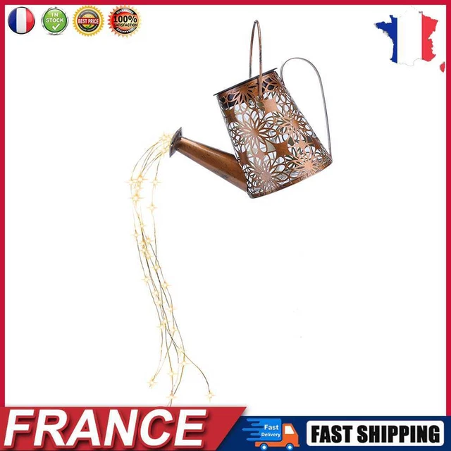 Solar LED Watering Can Lights Outdoor Garden Landscape Lamp (No Bracket) fr