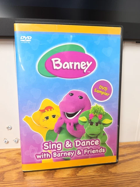 2008 BARNEY DVD Sampler Sing & Dance With Barney And Friends $17.20 ...