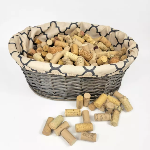 Wine Corks 3lbs Used Variety Recycled Upcycled Assorted Vineyards Crafts