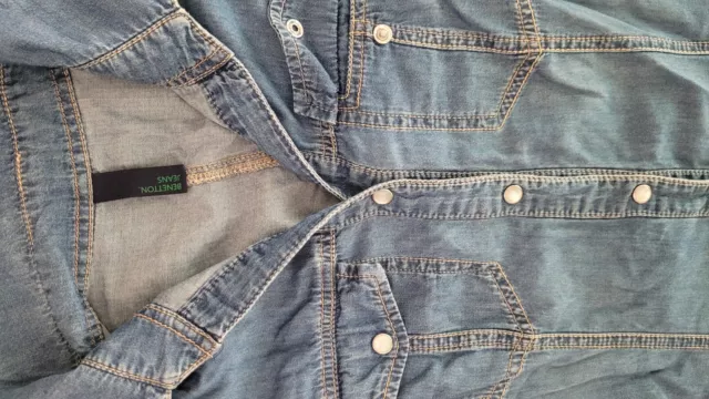 Vestito jeans hotsell benetton