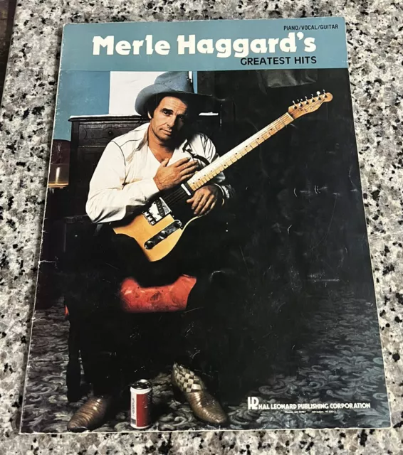 MERLE HAGGARDS GREATEST Hits sheet music $12.98 - PicClick