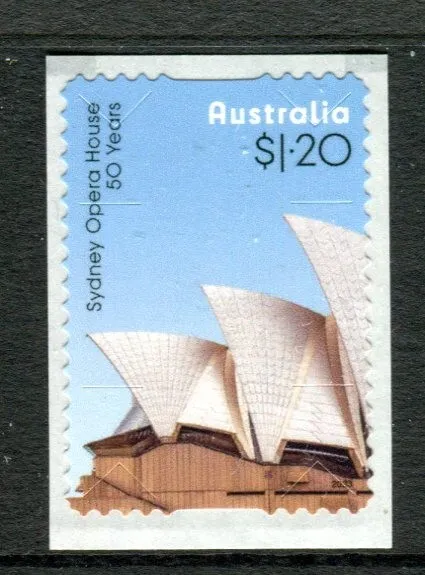 2023 Sydney Opera House 50 Years - MUH $1.20 P&S Stamp