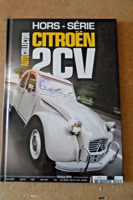 ancien Livre CITROEN 2 CV autocollector 1939-1990 livre cartonné neuf 30x22cm