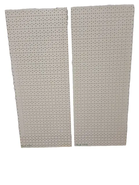 2x Tegometall Lochwand Rundlochung Tego beige 100cm x 40cm gebraucht Rückwand