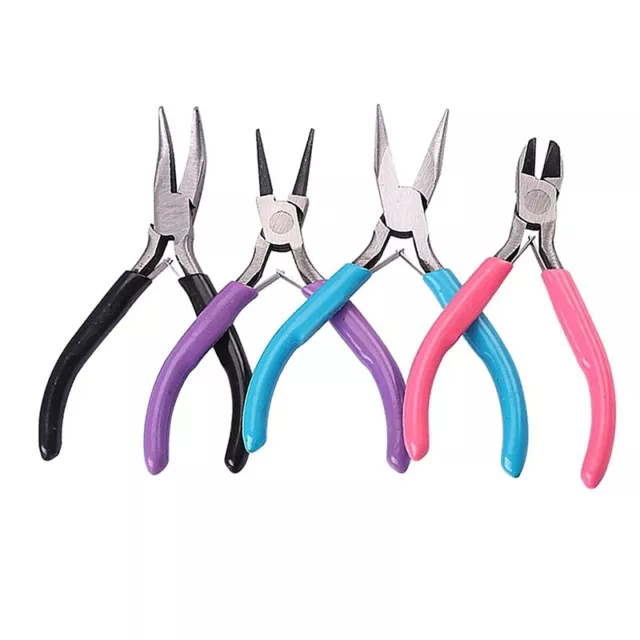 4 Pack Jewelry Pliers Jewelry Making Pliers Tools Kit for Wire Wrapping6208