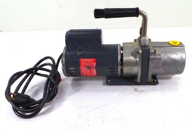 SARGENT WELCH SCIENTIFIC Belt Driven Vacuum Pump w/GE 1/3HP 1725 RPM Motor  £397.44 - PicClick UK