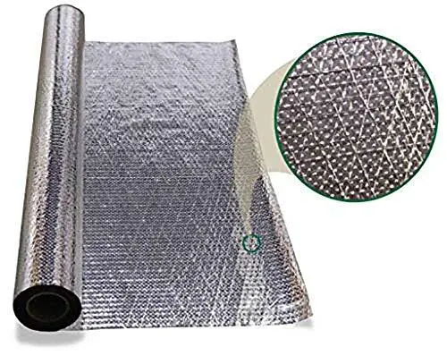 1000 sqft Diamond Radiant Barrier Solar Attic Foil Reflective Insulation 4x25...