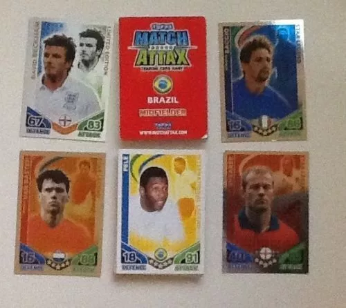 Topps Match Attax World Cup 2010 Player Cards - No's 1-249