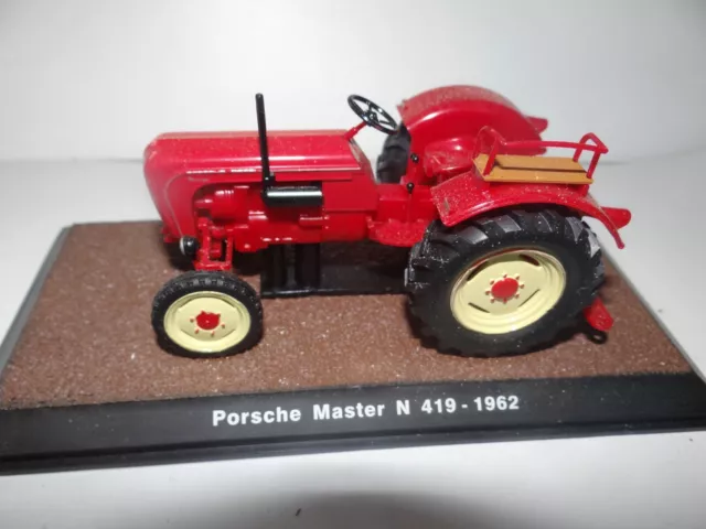 Atlas Porsche Master N 419 1962 Traktor Bulldog Modellauto 1:32 Sammler Modell