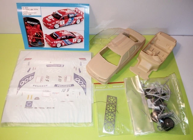 decals decalcomanie 1/43 Peugeot 406 Esso Halleroder STW 96