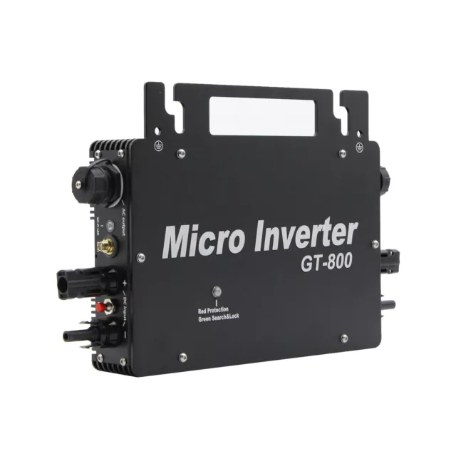 DE 800W Mikrowechselrichter Balkonkraftwerk Solar Inverter IP65 Mit WIFI 0% MWST