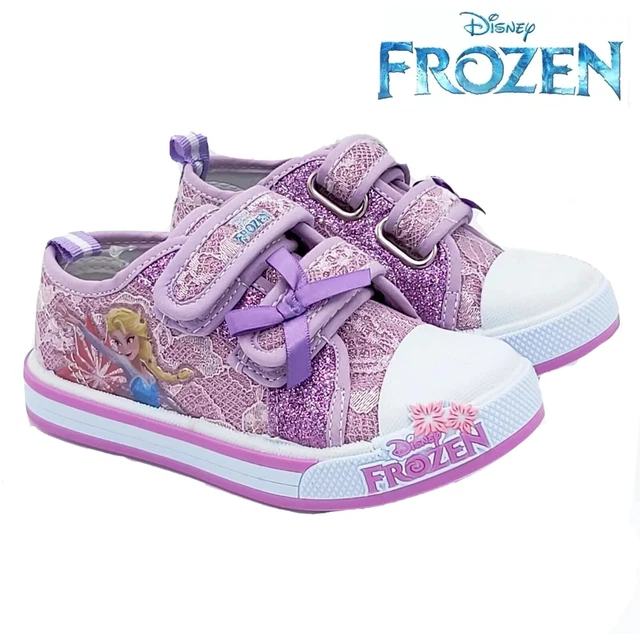 scarpe da bambina per bimba FROZEN ELSA disney ginnastica sportive a strappo 35