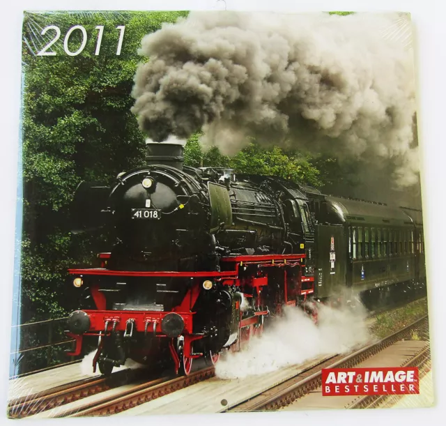 Trains 2011 Wall Calendar - Art & Image Bestseller - New & Sealed. Very rare