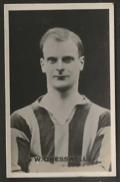 Thomson (Dc) - Berühmte Britische Fussballer (Eng) 1921 - #10 - Sunderland - W. Cresswell