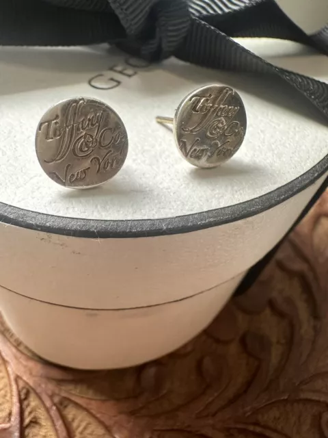 Tiffany notes earrings sale
