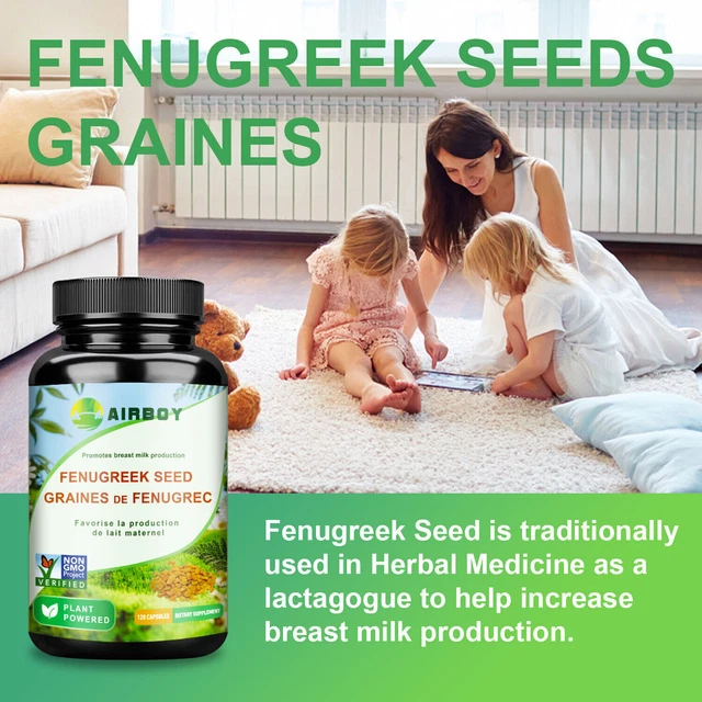 FENUGREEK SEED Digestive Health & Breastfeeding, Cholesterol Support