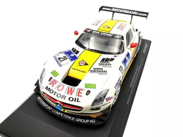 Mercedes Benz SLS AMG GT3 Rowe Racing #21 ADAC 24H Nürburgring - 1:18 Minichamps