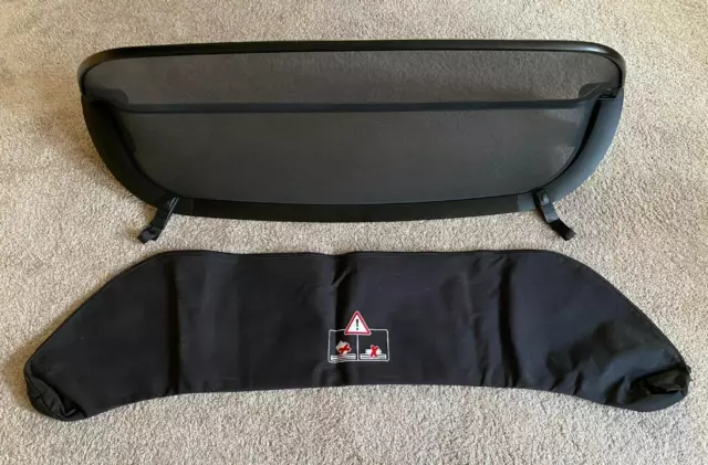 MERCEDES SL WIND Deflector Bag R230 2002 2012 GENUINE MB