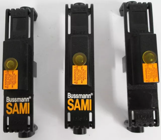 Buss SAMI-1 Indicating Fuse Cover (Lot of 3)